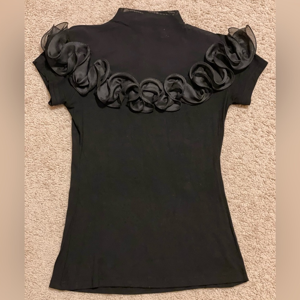 Gracia Women Top, Black, Size S